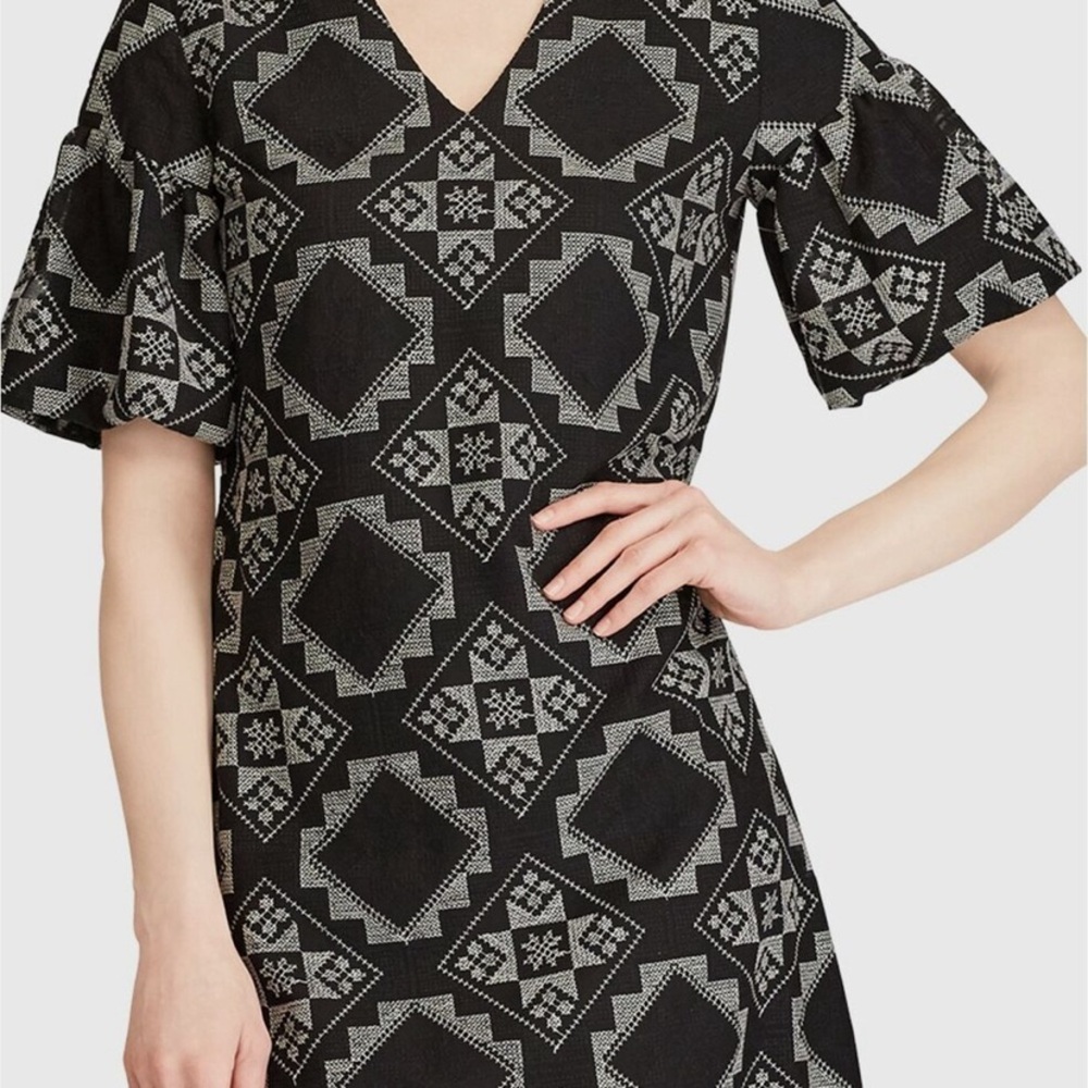 Ralph Lauren Geometric Shift Dress
